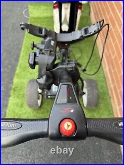 Motocaddy S1 Electric Golf Trolley Lithium Battery with Titleist Cart Bag