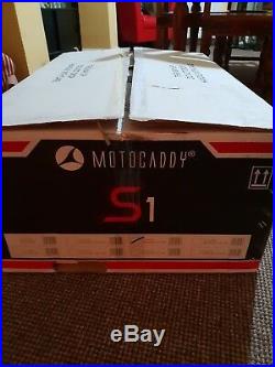 Motocaddy S1 Electric Golf Trolley New 36 Hole Lithium Battery