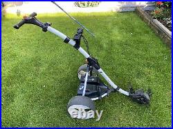 Motocaddy S1 Electric Golf Trolley with Lithium Battery White