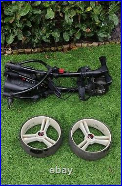 Motocaddy S1 Electric Trolley with Lithium battery, accessories and carry bag