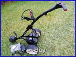 Motocaddy S1 Golf Trolley with Lithium Battery Only 11 months old Warranty