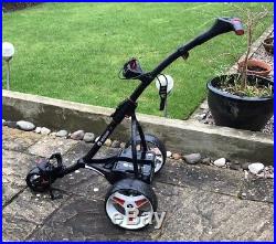 Motocaddy S1 electric golf trolley With An 18 Hole Lightweight Lithium Battery