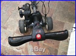 Motocaddy S1 motorised golf trolley with S series 18 hole lithium battery