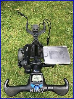 Motocaddy S3 Digital Electric Golf Trolley, 16Ah Lithium Battery, charger, extras
