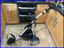 Motocaddy S3 Pro Electric Golf Trolley, 18 Hole Lithium Battery + charger, decent