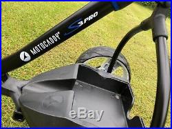 Motocaddy S3 Pro Electric Golf Trolley 36 Hole Lithium Ultra Motocaddy