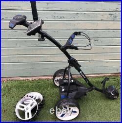 Motocaddy S3 Pro Electric Golf Trolley + 36 hole Lithium battery + Winter Wheels