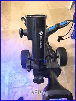 Motocaddy S3 Pro Electric Golf Trolley 5 Year Lithium Battery /w Umbrella Holder