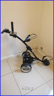 Motocaddy S3 Pro Electric Golf Trolley Lithium Extended Battery Plus Extras