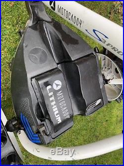 Motocaddy S3 Pro Golf Trolley- 36 Hole Lithium Battery + Bag, Winter Wheels