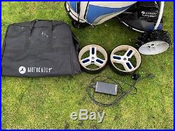 Motocaddy S3 Pro Golf Trolley- 36 Hole Lithium Battery + Bag, Winter Wheels