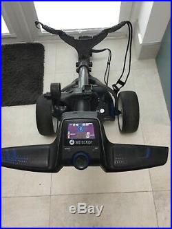 Motocaddy S3 Pro Lithium Electric Golf Trolley with Mizuno cart Bag