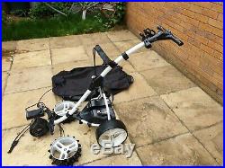 Motocaddy S3 Trolley And 18 Hole Lithium Battery