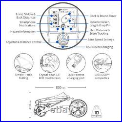 Motocaddy S5 GPS Electric Golf Trolley Standard Lithium 18 Hole NEW! 2023