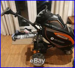Motocaddy S7 Remote 20Ah Lithium Battery Golf Trolley With Bag and Winter Wheels