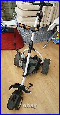 Motocaddy S7 Remote Electric Golf Trolley, Extended Lithium Battery + Charger