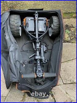 Motocaddy S7 Remote Electric Golf Trolley, Lithium Battery & Deluxe Travel Bag