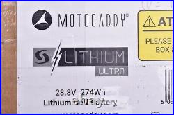 Motocaddy S series Lithium ULTRA Electric Golf Trolley Battery and Charger
