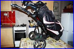 Motocaddy electric golf trolley s1 Lithium battery (24) Charger, Pro Bag