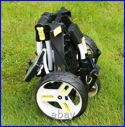 Motorcaddy M3 Pro Electric Golf Trolley, Lithium 18 hole battery and accessories