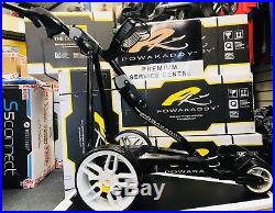 POWAKADDY 2018 FW3s LITHIUM ELECTRIC GOLF TROLLEY EX DEMO 24 HOUR DELIVERY