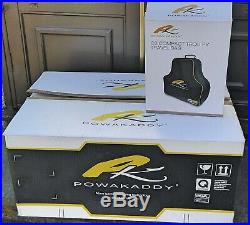 POWAKADDY C2i COMPACT TROLLEY 18 HOLE LITHIUM BATTERY + TRAVEL COVER