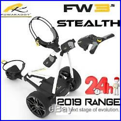 POWAKADDY FW3s STEALTH EDITION LITHIUM ELECTRIC TROLLEY 24 HOUR DELIVERY