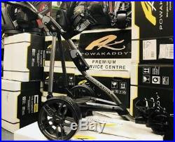 POWAKADDY FW5s EX DEMO LITHIUM ELECTRIC GOLF TROLLEY MINT 24 HOUR DELIVERY