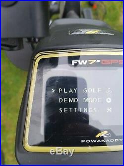 POWAKADDY FW7S GPS Electric (Lithium) Golf Trolley (2018)
