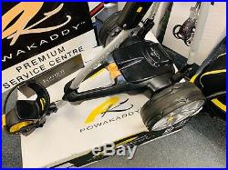 POWAKADDY FW7s ELECTRIC GOLF TROLLEY LITHIUM HIGH SPEC TROLLEY 24 HOUR DELIVERY