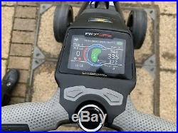 POWAKADDY FW7s GPS LITHIUM ELECTRIC GOLF TROLLEY COLOUR SCREEN 24 HR DELIVERY