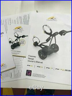 POWAKADDY FW7s LITHIUM ELECTRIC GOLF TROLLEY + EXTENDED BATTERY