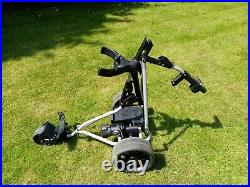 Ping Pioneer Golf Bag and Powacaddy Golf Trolley with Lithium Battery and Charge