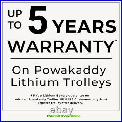 PowaKaddy 2022 FX7 Electric Golf Trolley 36 Hole Lithium + FREE Cover