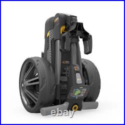 PowaKaddy CT8 GPS Gun Metal Electric Golf Trolley 18 Hole Lithium Battery