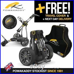 PowaKaddy Compact C2i Electric Golf Trolley 2019 + Free Travel Cover
