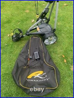 PowaKaddy FW7 Golf Trolley 18 Lithium Battery + Extras. Power Golf Trolley