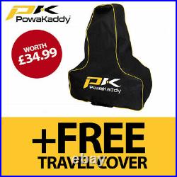PowaKaddy FX7 & CT6 GPS GPS/EBS Electric Golf Trolleys 2020 +FREE TRAVEL BAG