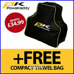 PowaKaddy FX7 & CT6 GPS GPS/EBS Electric Golf Trolleys 2020 +FREE TRAVEL BAG