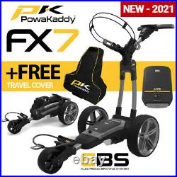 PowaKaddy FX7 EBS Electric Golf Trolley 36 Hole Lithium NEW! 2021 +FREE BAG