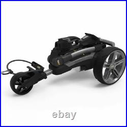 PowaKaddy FX7 EBS Gun Metal Electric Golf Trolley 18 Lithium 2020 +FREE BAG