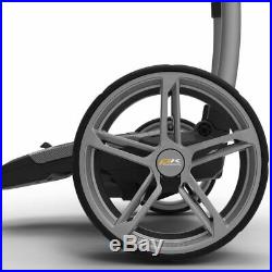PowaKaddy FX7 GPS Gun Metal Electric Golf Trolley 18 Lithium 2020 +FREE BAG