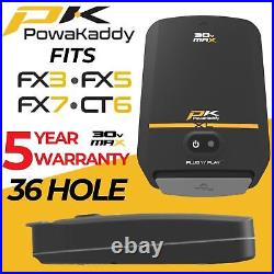 PowaKaddy FX/CT 30v Plug'n' Play 36 Hole XL Lithium Battery FREE Delivery