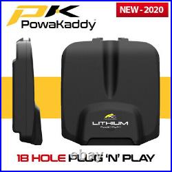 PowaKaddy Plug'n' Play 18 Hole Lithium Electric Golf Trolley Battery NEW! 2020