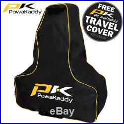 Powakaddy 2020 Fx3 18 Hole Lithium Golf Trolley Black +free £34.99 Travel Cover