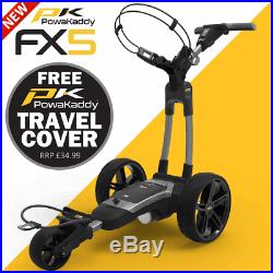 Powakaddy 2020 Fx5 Electric Golf Trolley +all Battery Options +free Travel Cover