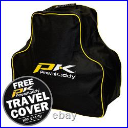 Powakaddy 2021 Ct6 Gps Ebs 36 Hole Lithium Golf Trolley +free Travel Cover