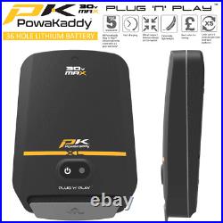 Powakaddy 2022 Ct6 Compact Electric Golf Trolley +free Powakaddy Accessory