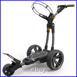 Powakaddy 2023 Ct8 Gps Ebs 36 Hole Lithium Electric Golf Trolley +travel Cover