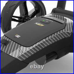 Powakaddy 2023 Fx5 18 Hole Lithium Electric Golf Trolley +free Gps Phone Cradle
